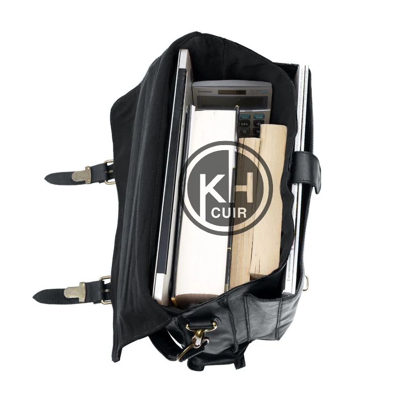 Cartable OXFORD en véritable Cuir vachette 1,8mm – Image 5