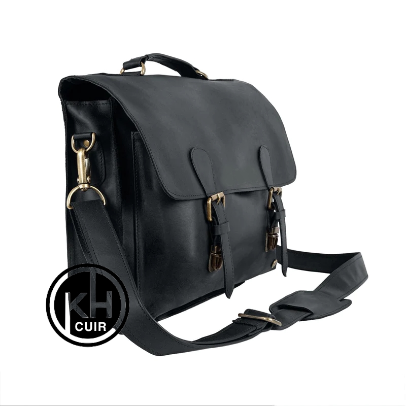 Cartable OXFORD en véritable Cuir vachette 1,8mm – Image 3